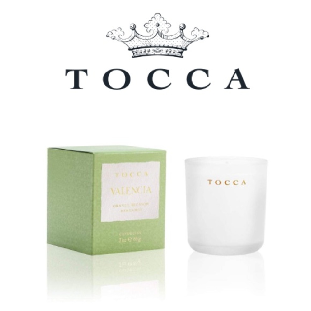 NIB Tocca Valencia Orange Blossom/Bergamot Candle